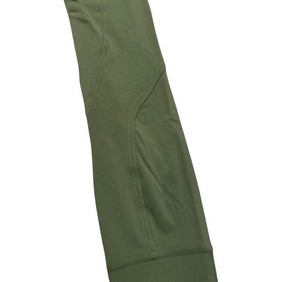 NWOT Lululemon Align HR Ribbed Panel Waist and Cuff Carob Brown (green) Size 6 - Picture 6 of 11